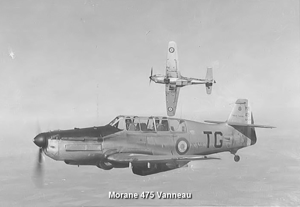 Morane 475 Vanneau